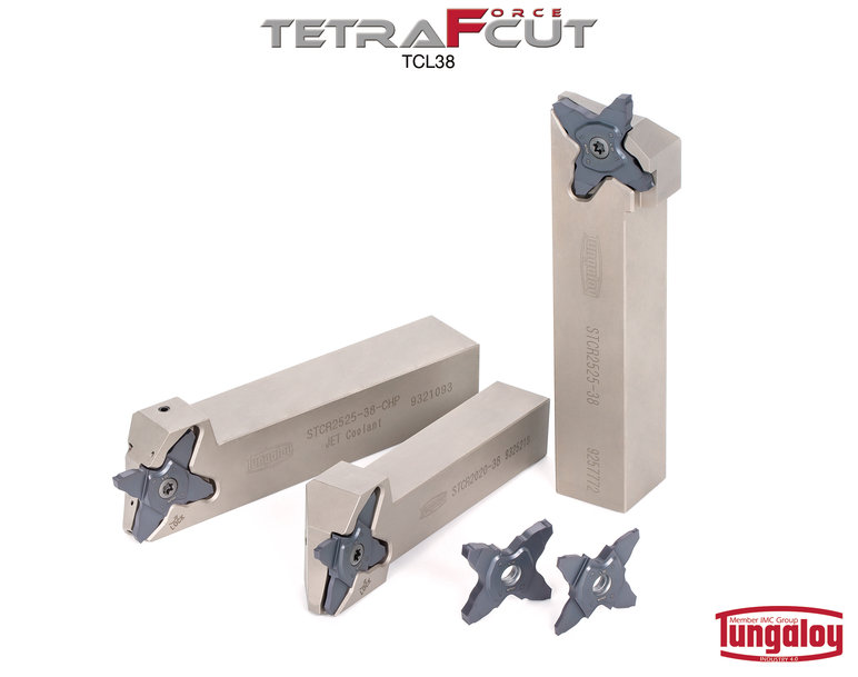 TetraForce-Cut’s New TCL38 Insert for Deep Grooves of up to 10 mm